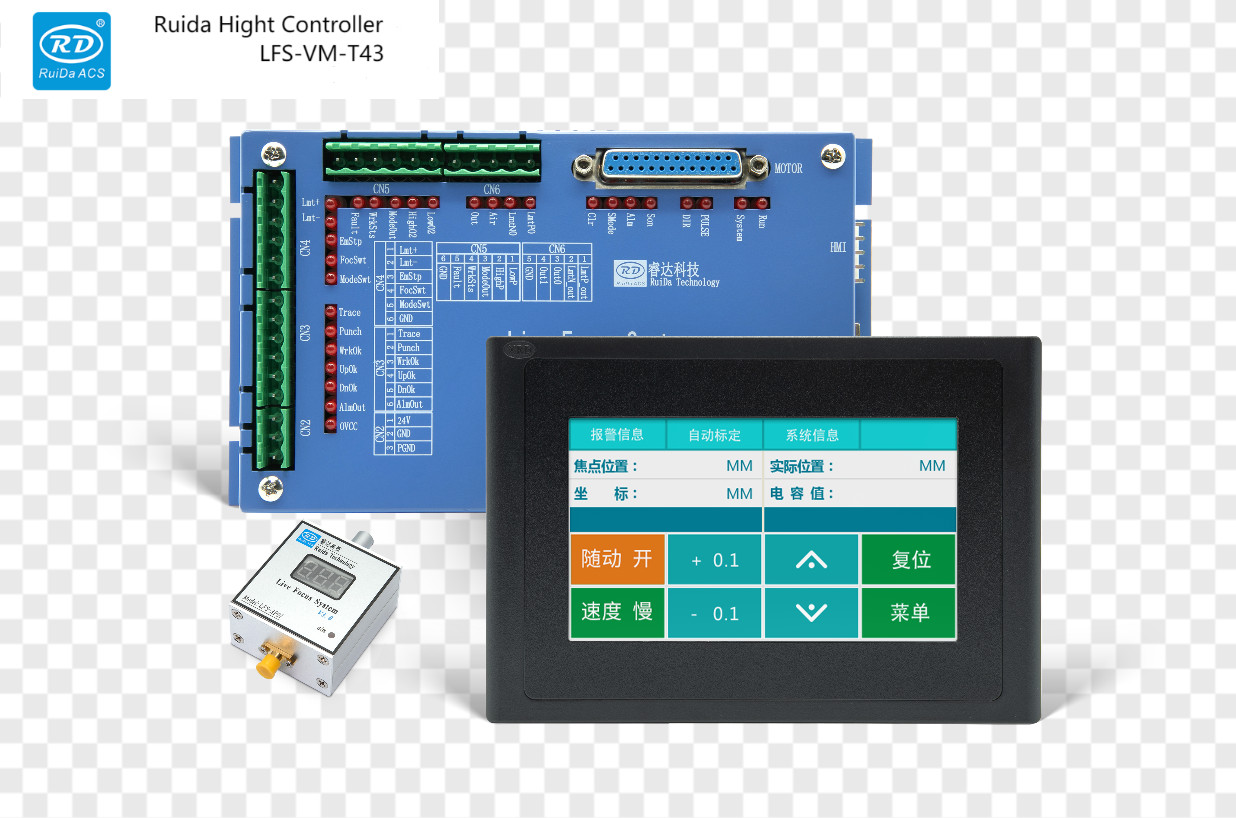 Ruida Controller LFS-VM-T43 Металлический емкостный контроллер высоты с ...