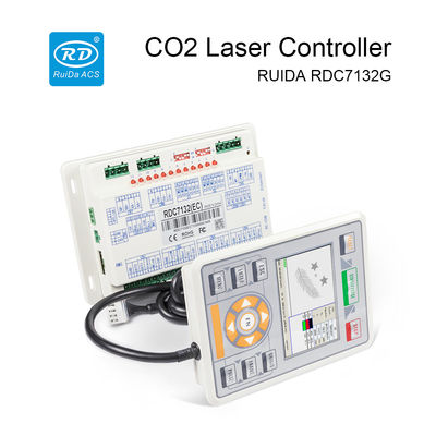 سعر جيد RUIDA RDC7132G وحدة تحكم ليزر ثاني أكسيد الكربون للقطع والحفر مع محرك محرك خطوة محور XY الانترنت