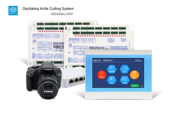 Good price Double Beam Large Visual Oscillating Knife Cutting Machine Controller Ruida RDD6584U-DFM online