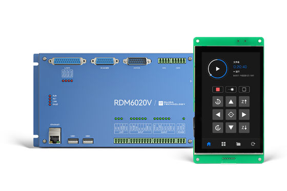 良い価格 Ruida RDM6020V ユニバーサルマーキングコントローラー – 平面、ロータリー & アレイマーキングによる自動化 & カスタマイズされた処理 オンライン