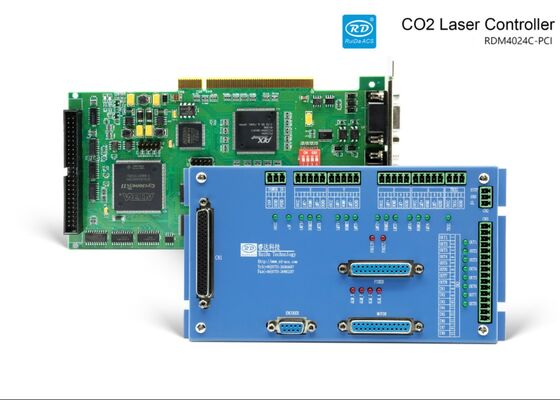 Harga yang bagus Pengontrol Laser Ruida RDM4024C-PCI CO2 Pengontrol Penandaan dan Pemotongan Array Laser CO2 on line